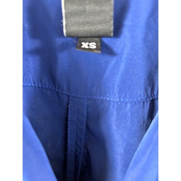 Zero + Maria Cornejo Rae Bomber Tunic Mykonos Blue Size XS - Picture 8 of 8